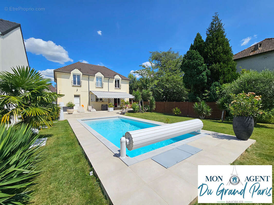 Maison contemporaine avec piscine Linas Marcoussis proche Grand Paris Sud Plateau de Saclay - photo 2