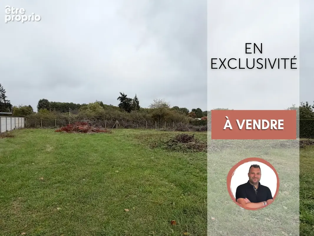 Terrain de 1060 m2 viabilisé à proximité de Anet sur la commune de Sorel Moussel - photo 1