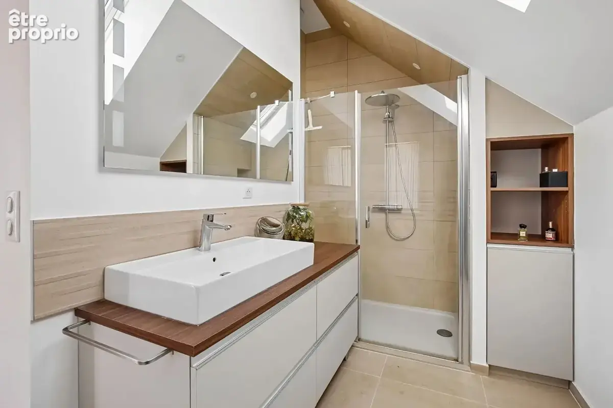 Exclusivite chatou - maison contemporaine de 190  m² - terrain 706 m² - sous-sol - au calme- lumineux - sans vis a vis - photo 15