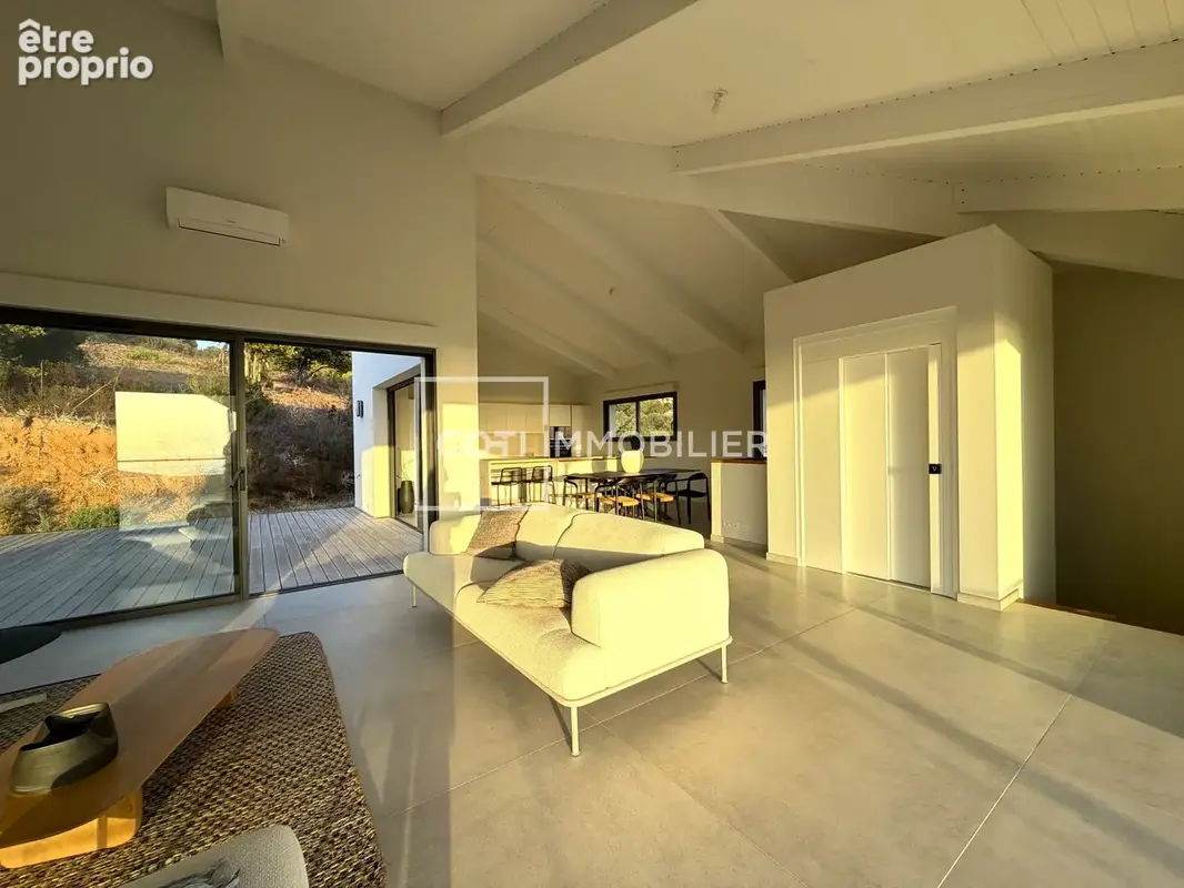 Rive sud du golfe d'ajaccio - villa d'architecte vue mer avec piscine et sauna - 380m2 - photo 7