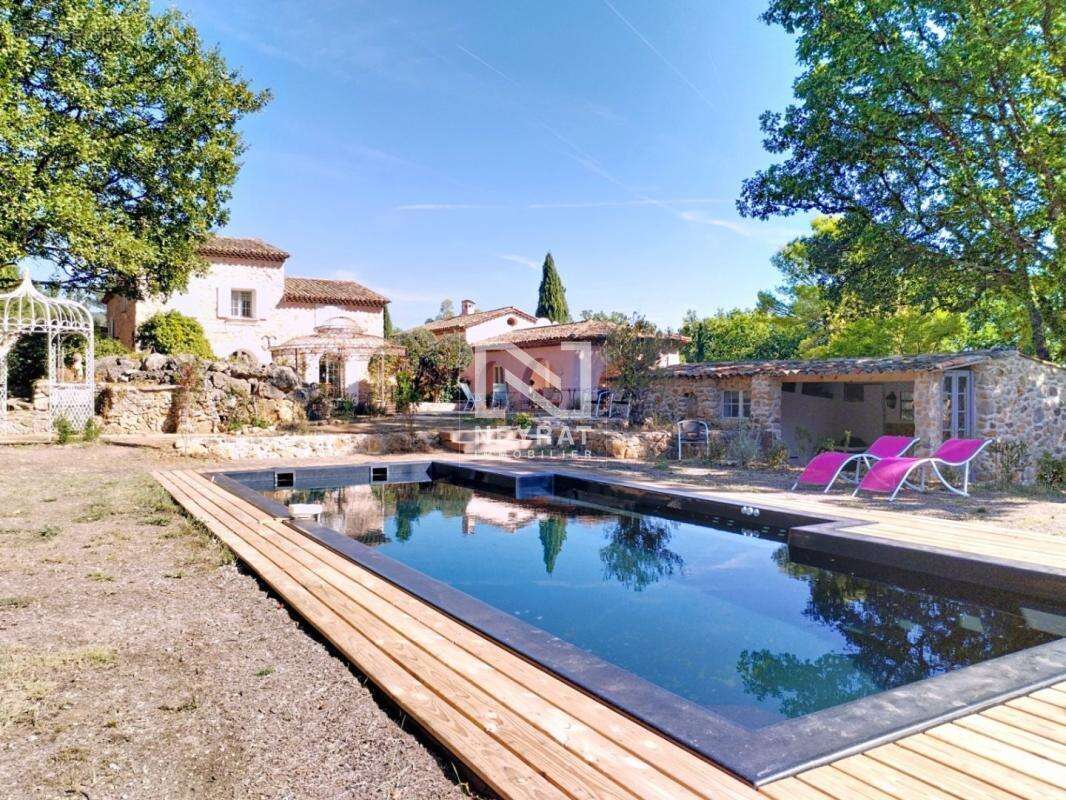 Fayence - mas provencal - magnifique terrain 2ha - piscine - photo 3