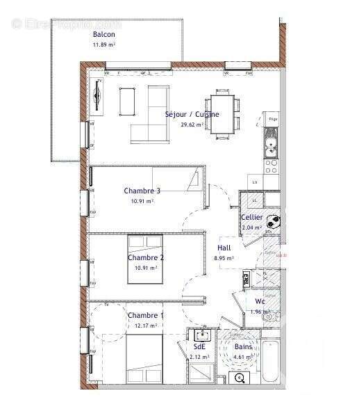 Appartement à BOULOGNE-SUR-MER