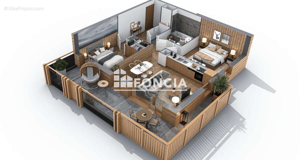 Appartement à SAINT-JEAN-DE-SIXT