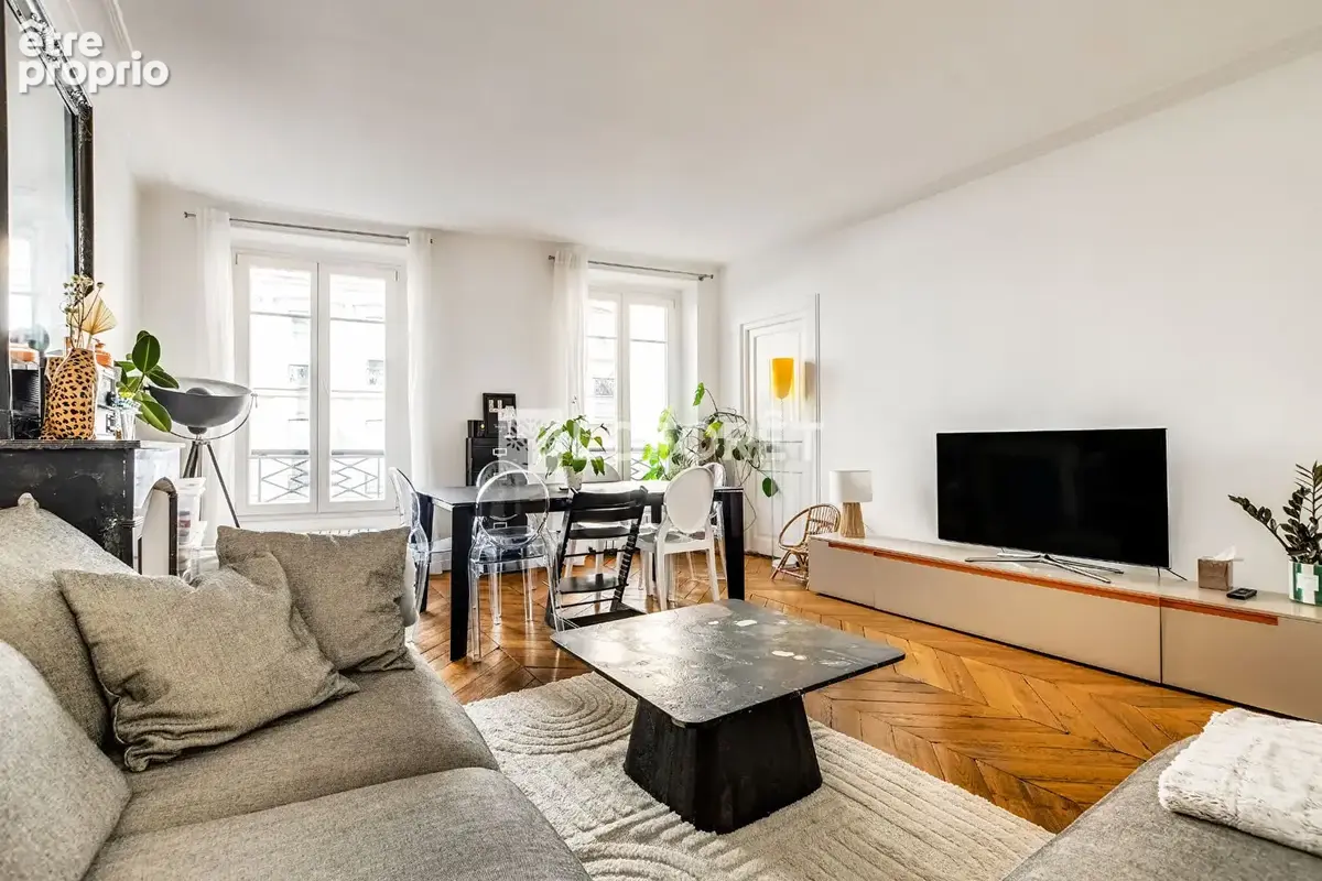 Appartement Paris 3 pièce(s) 67 m2 - photo 2