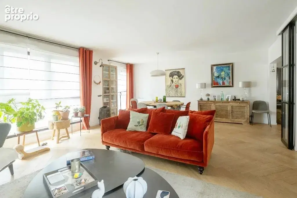 RARE PASSY-RANELAGH : Bel appartement avec terrasse de 23 m², rénové 3 chambres en suite avec chacune leur salle d'eau-wc - photo 3
