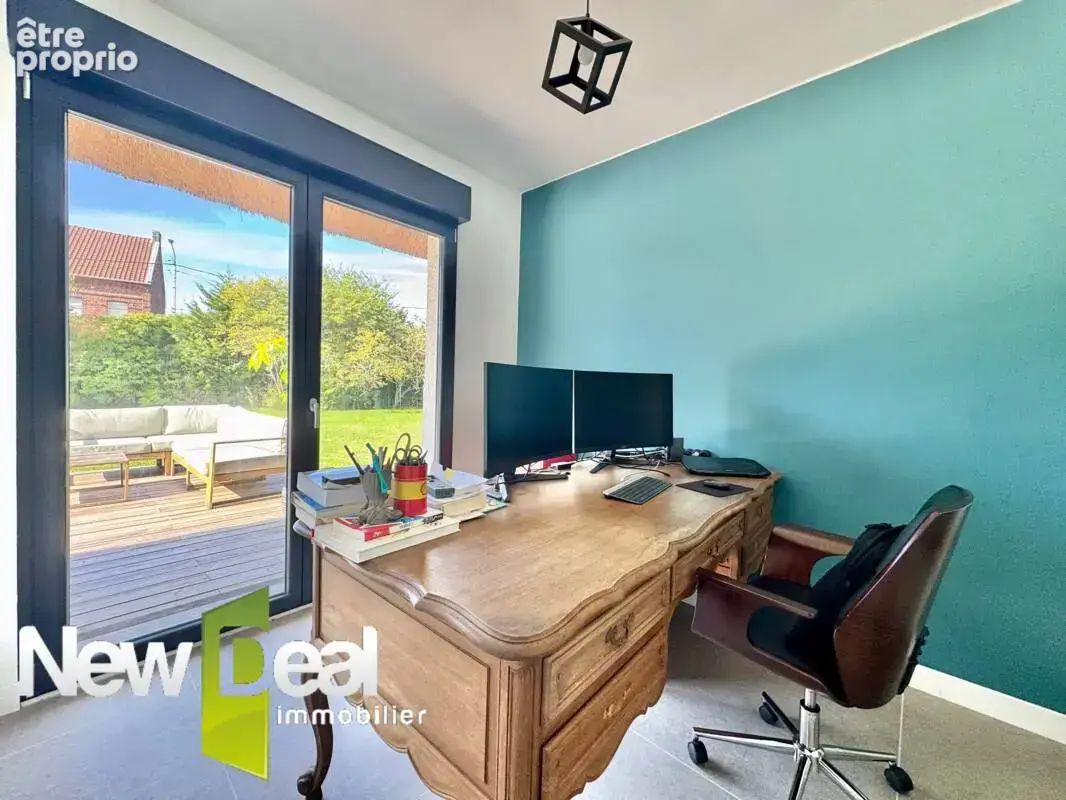 Chaumiere rénovee / 5 chambres + 1 bureau / hergnies - photo 11