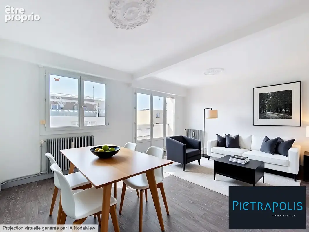 Appartement 89 m² à Dijon  - photo 2