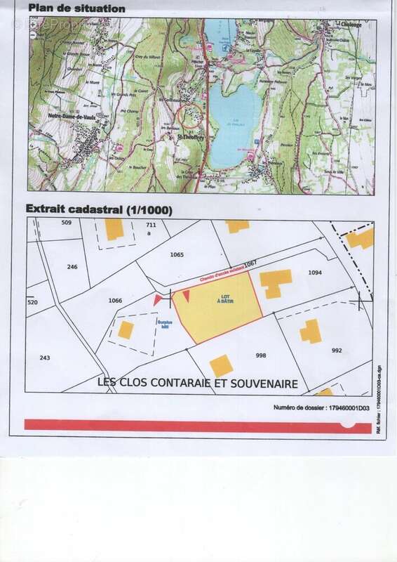 Terrain à SAINT-THEOFFREY