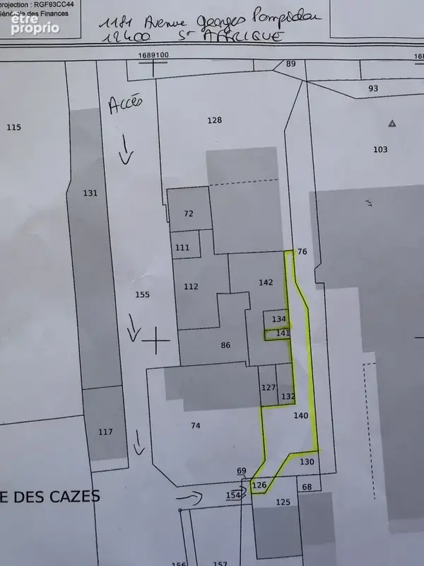 Garage 33,80 m2 et voies desserte en zone artisanale à St-Affrique - photo 8