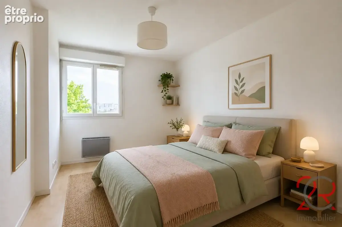 Appartement T2 lumineux avec balcon et parking - photo 8