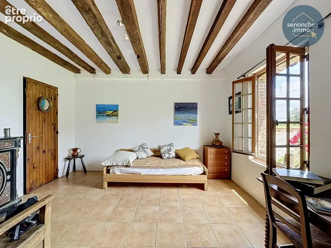 Maison percheronne à vendre 104 m² habitables avec jardin clos à Digny (28250) - photo 6