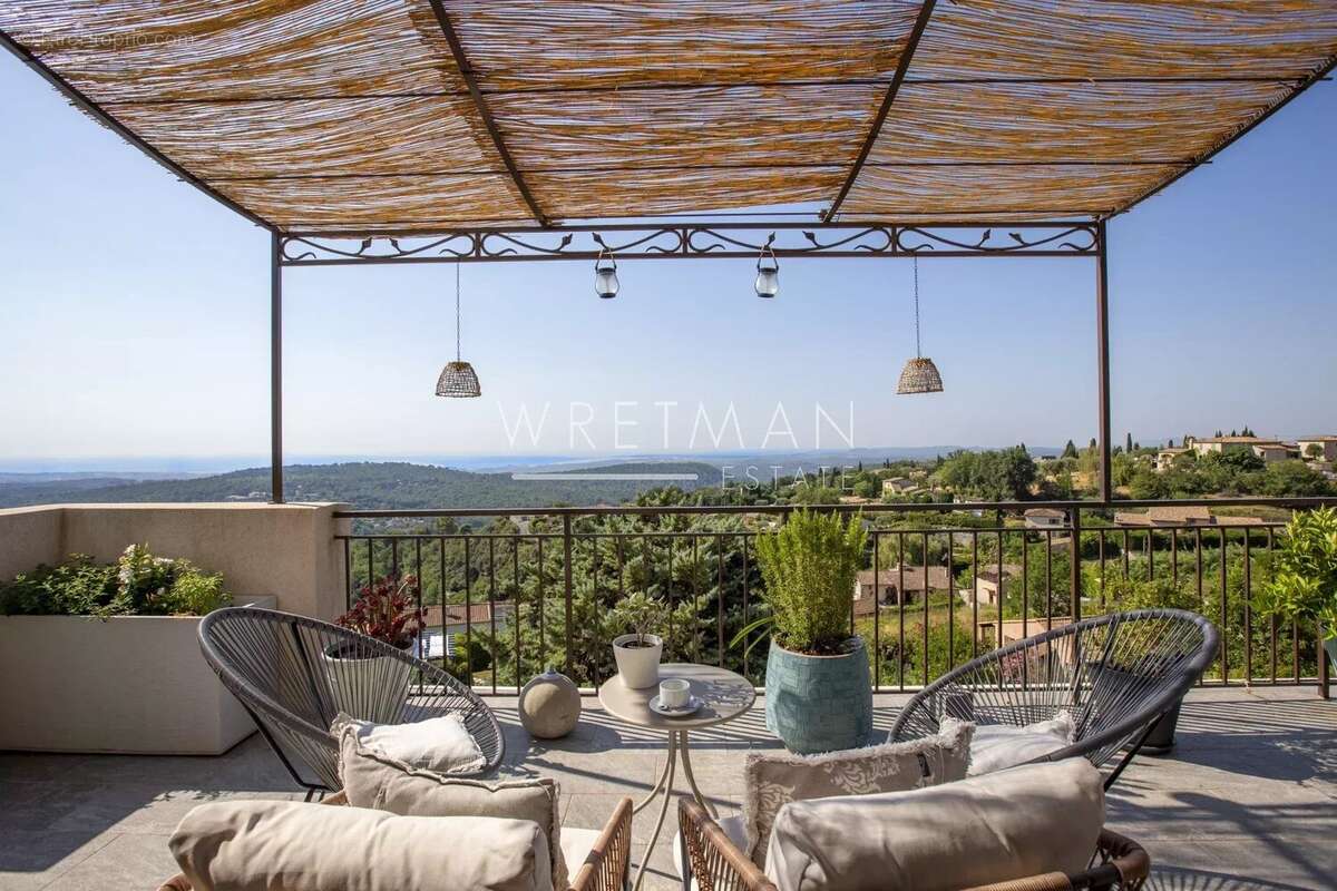 Charmante villa avec vue panoramique mer - Tourrettes-sur-Loup - photo 11