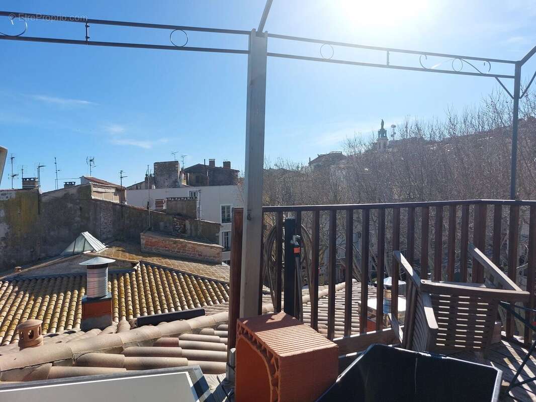 Terrasse - Appartement à SETE