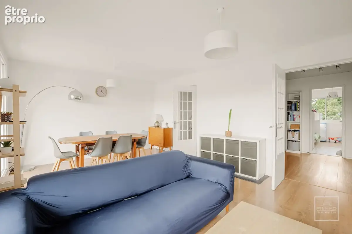 Neuville sur saone, t4, 93 m², balcon 11m², stationnement - photo 4