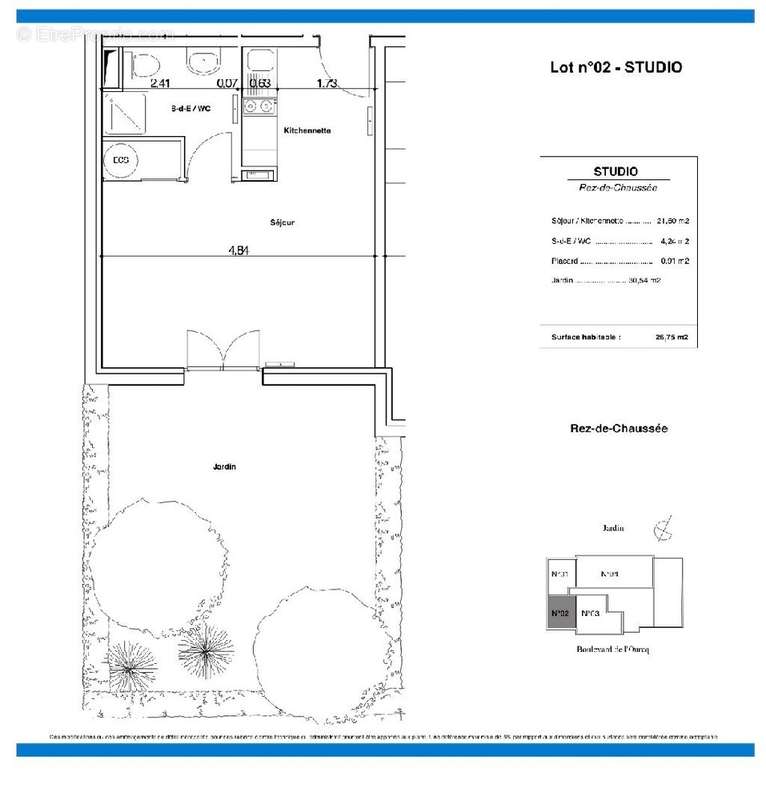 Appartement à VILLEPARISIS