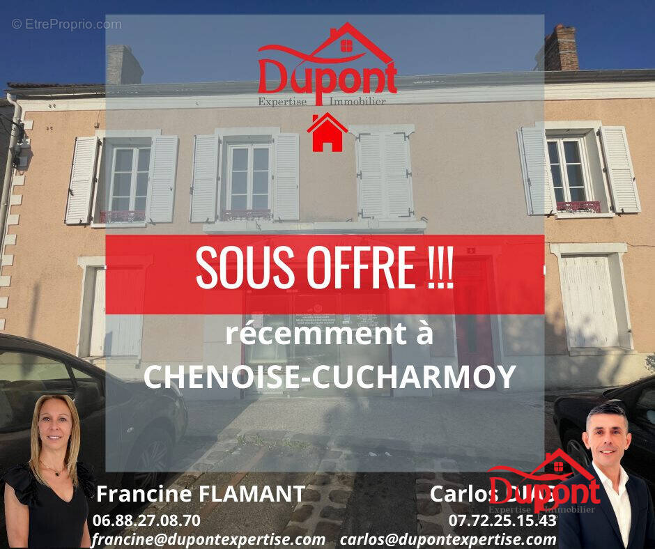 Appartement à CUCHARMOY