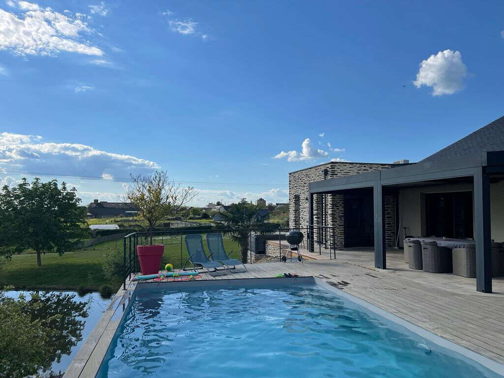 Contemporaine de plain-pied de 185 m² avec piscine ? Saint-Georges-sur-Loire - photo 10