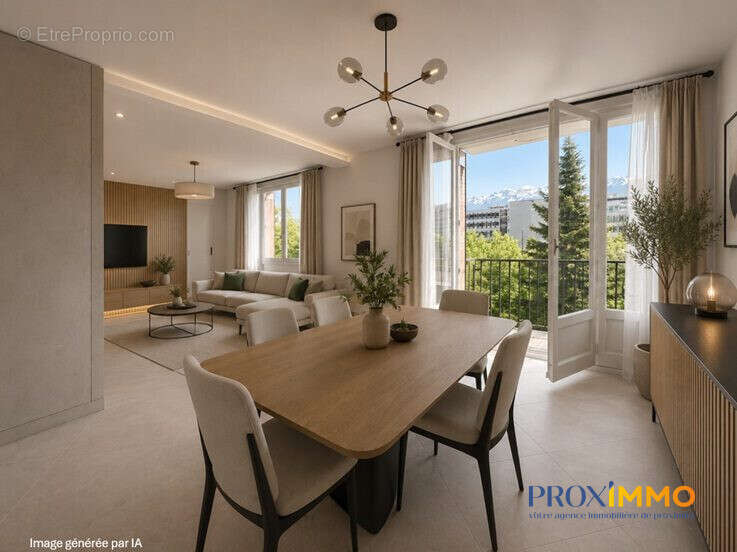 Exemple d'agencement - Appartement à GRENOBLE