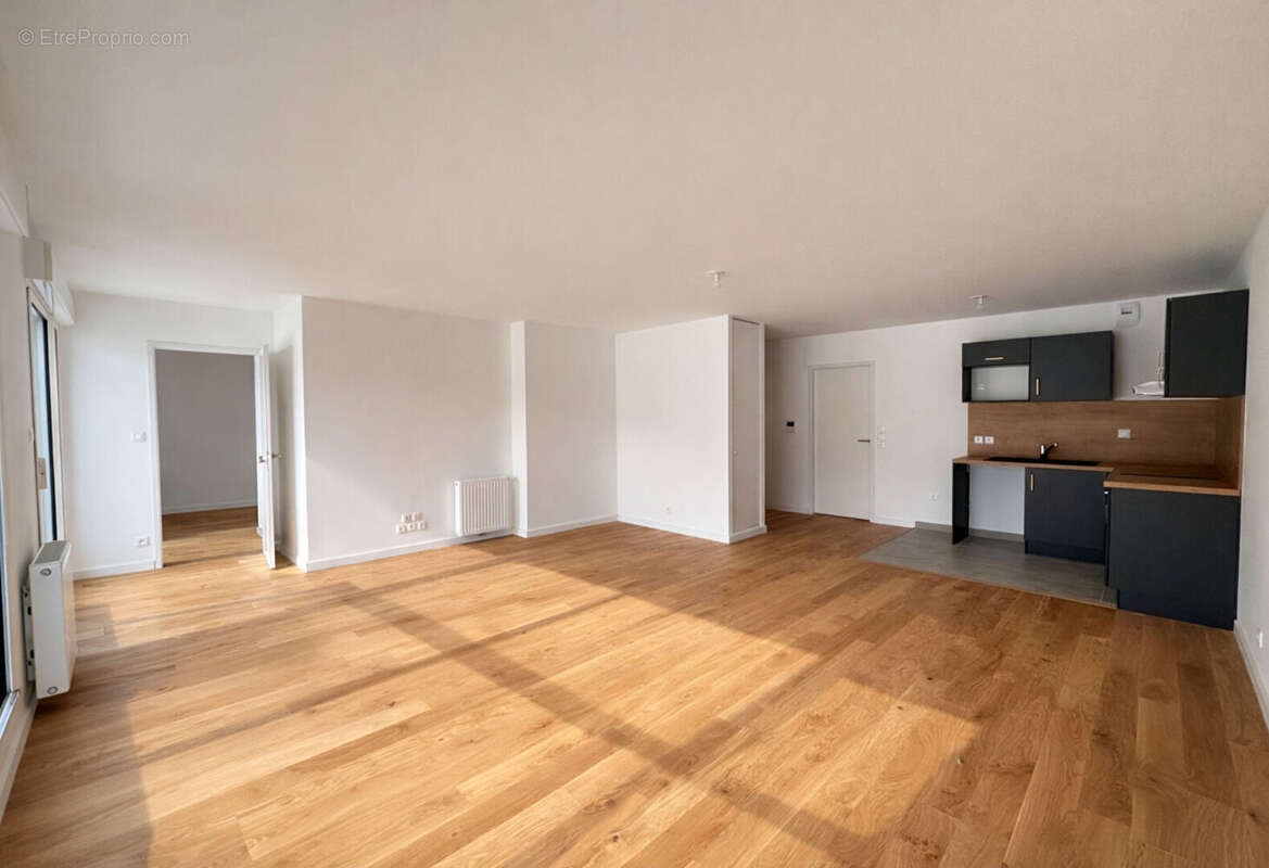 Type 4 89m² - 3 chambres - neuf - terrasse sud-est 14m² - parking sous-sol - residence standing - centre - gare 35 000 rennes - photo 3