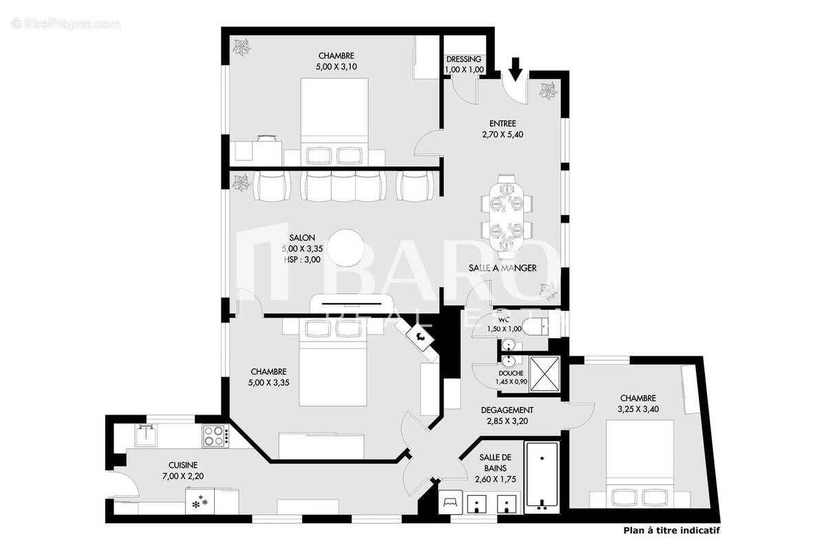 Appartement à PARIS-17E
