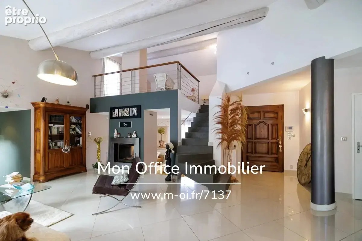 Référence : 7137-VCL. - Maison de plain pied - jardin paysager, calme absolu - 4 chambres 1 bureau - Simiane Collongue - photo 10