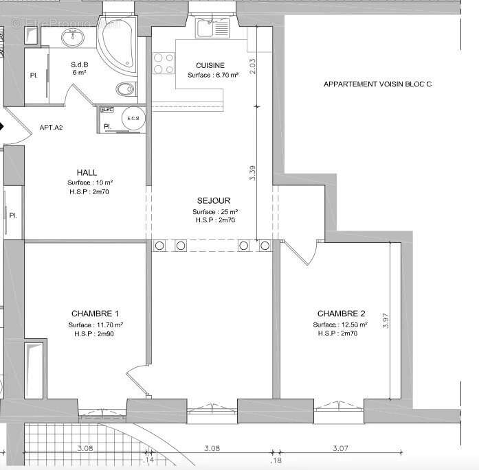 Appartement à BEAUSOLEIL