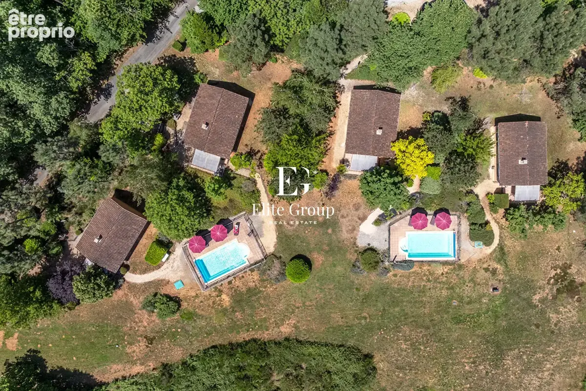 À VENDRE Ensemble Maison et gîtes Doissat 17 pièces 338.52m2 avec piscines - photo 18