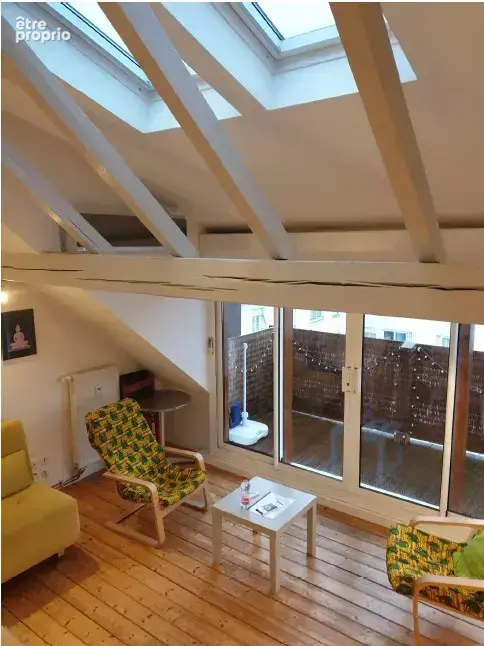 Strasbourg krutenau - 2 pièces en duplex avec terrasse - photo 1