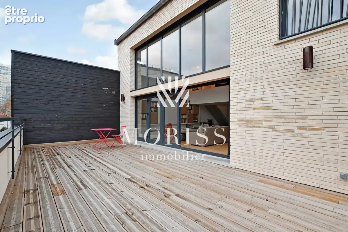 Montreuil – Duplex neuf esprit maison à deux pas de la Mairie – Terrasses - photo 5