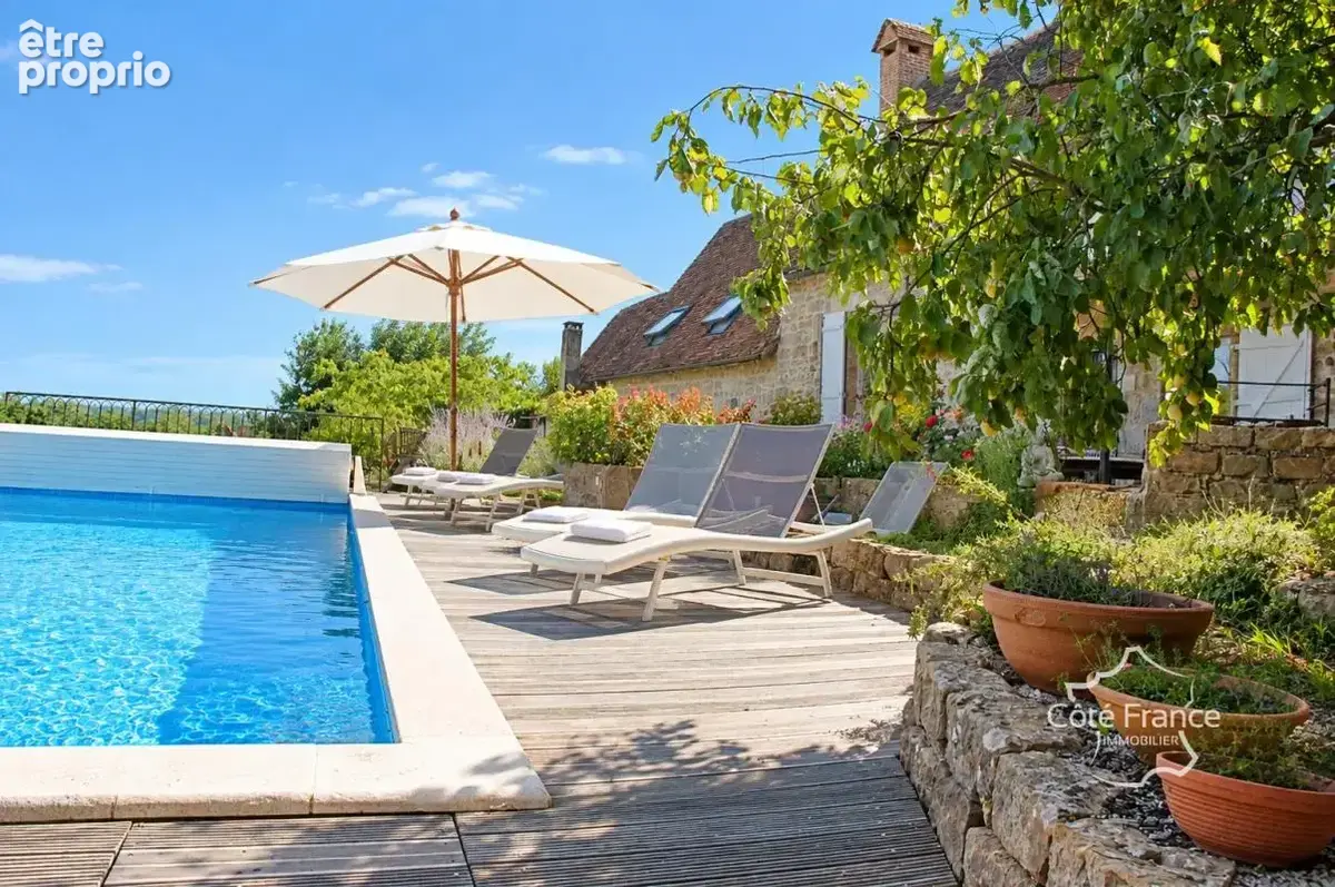 Belle maison en pierre rénovée avec piscine chauffée et char - photo 5