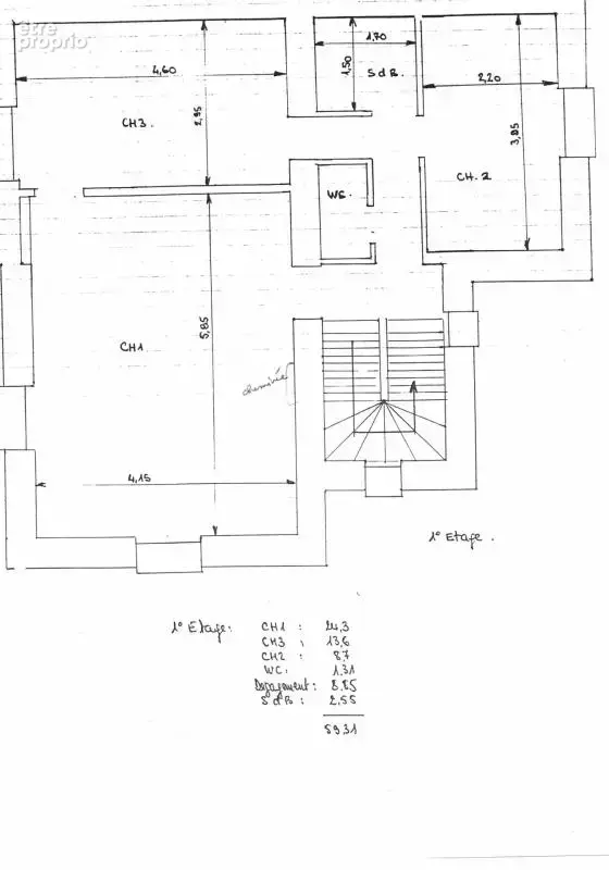 LUNÉVILLE – RARE ! Élégant hôtel particulier des années 1900 – 160 m² – 5 chambres – Terrain 674 m² - photo 9