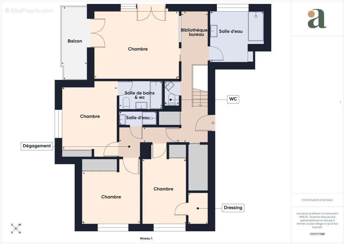 Appartement à LA CELLE-SAINT-CLOUD