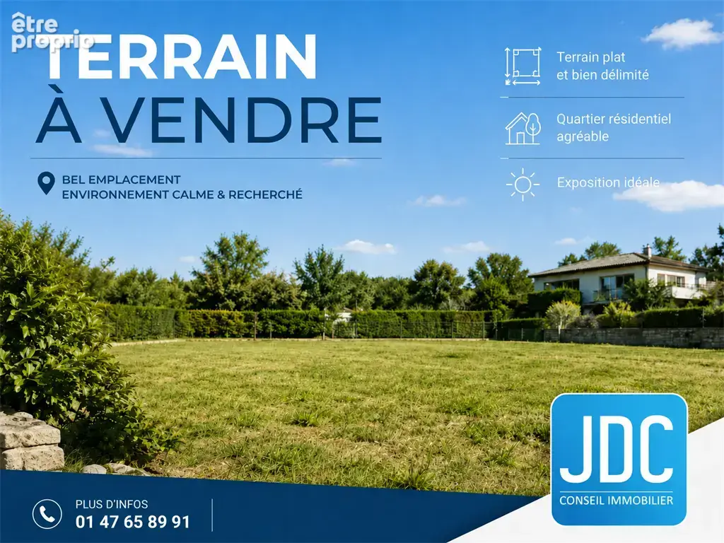 Photo Terrain à Clamart au prix de 700 000€