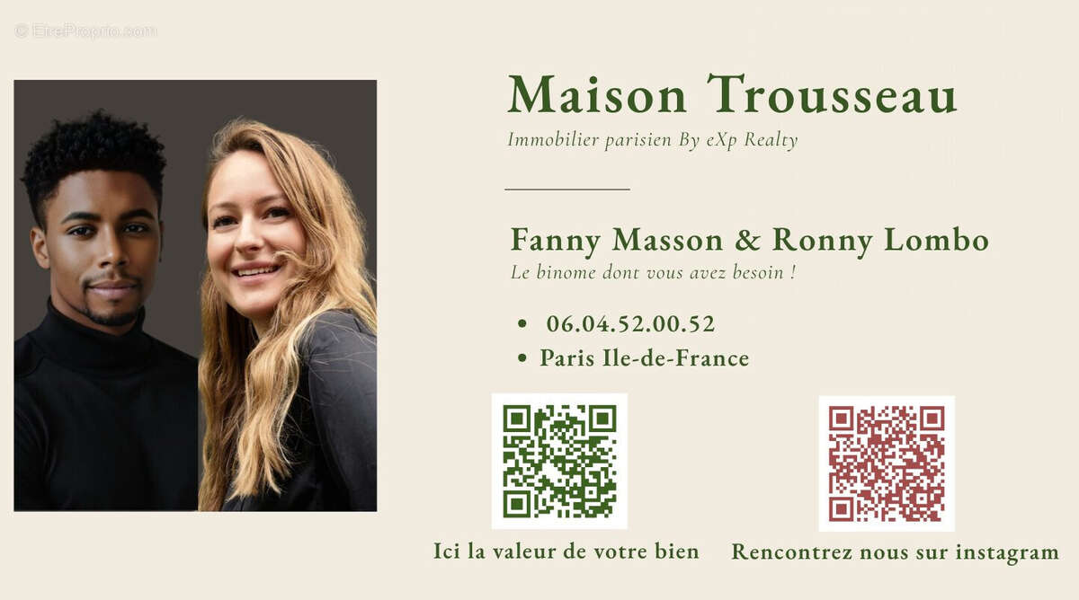 Appartement à PARIS-3E