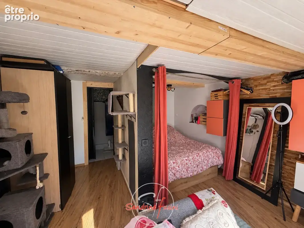 Village de Gattières -  STUDIO AVEC CAVE - photo 4
