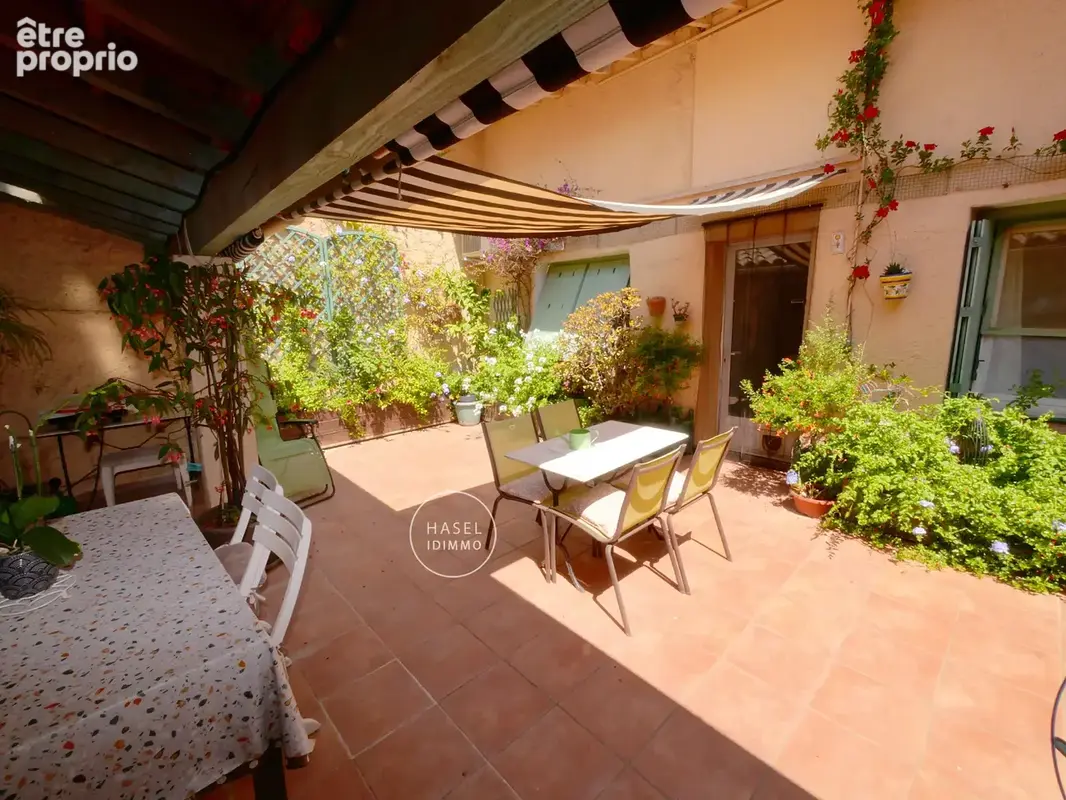 Pomérols, centre historique, maison de village traversante prête à vivre avec grand garage et belle terrasse - photo 18