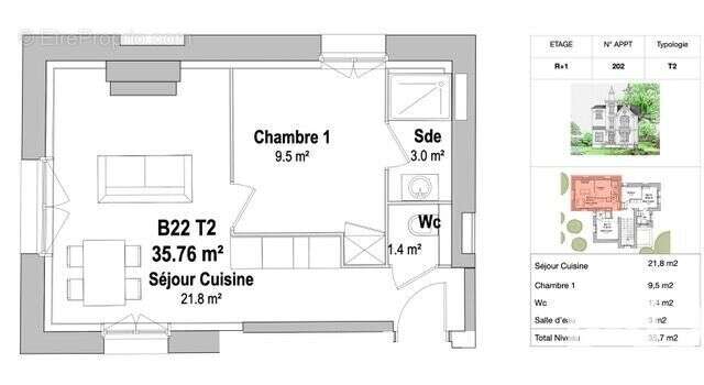 Photo 5 - Appartement à LYON-3E