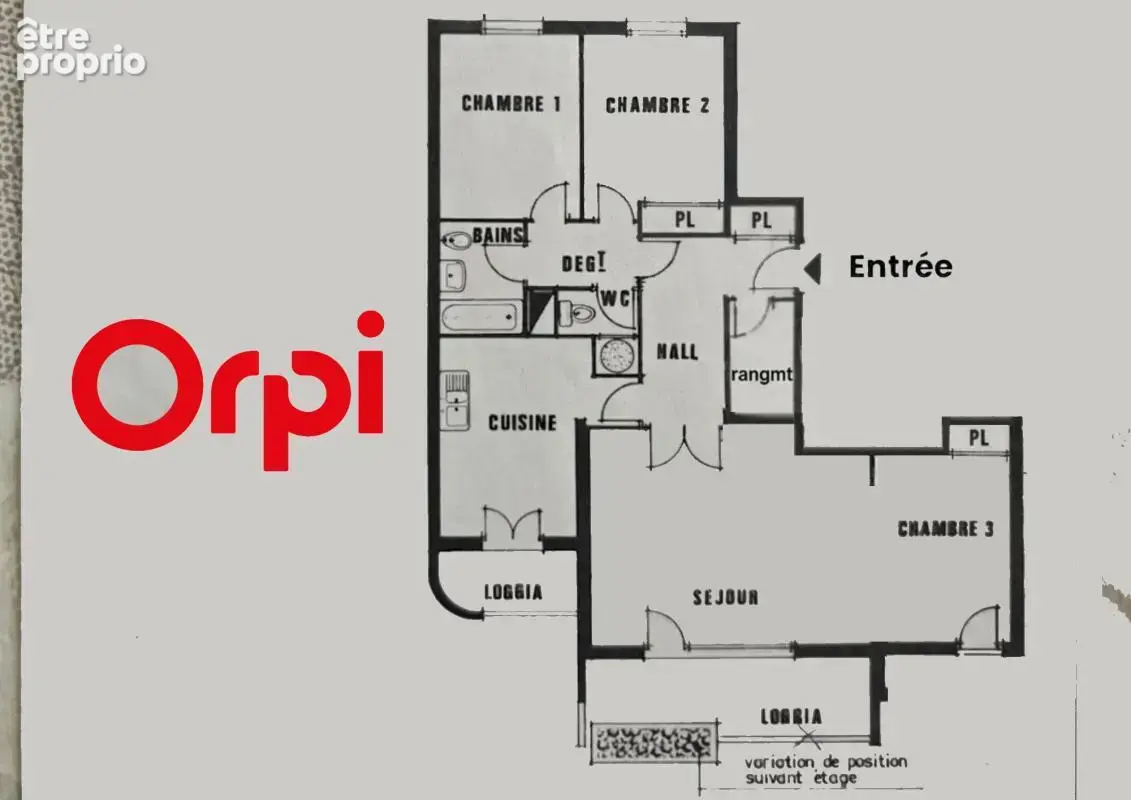Appartement T4 85m² - 2 Chambres - balcon - garage - Moulin à Vent - photo 15
