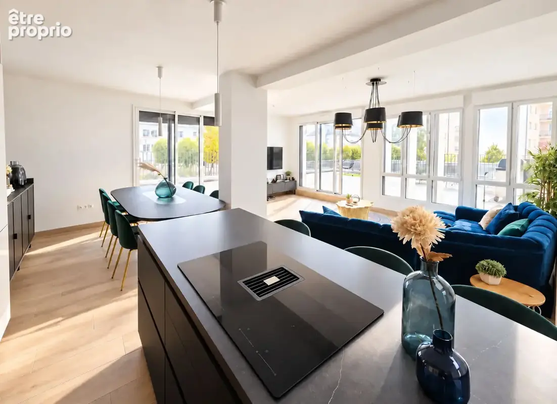 Appartement avec terrasse et deux places de stationnement couvertes  - Hauts de Gazonfier - photo 4