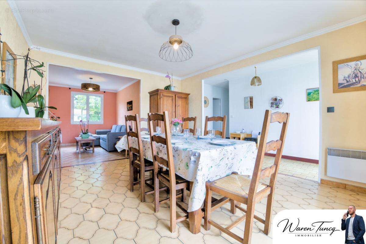 Maison 3 chambres avec garage, carport et jardin – Saint-Vivien 17220 - photo 3