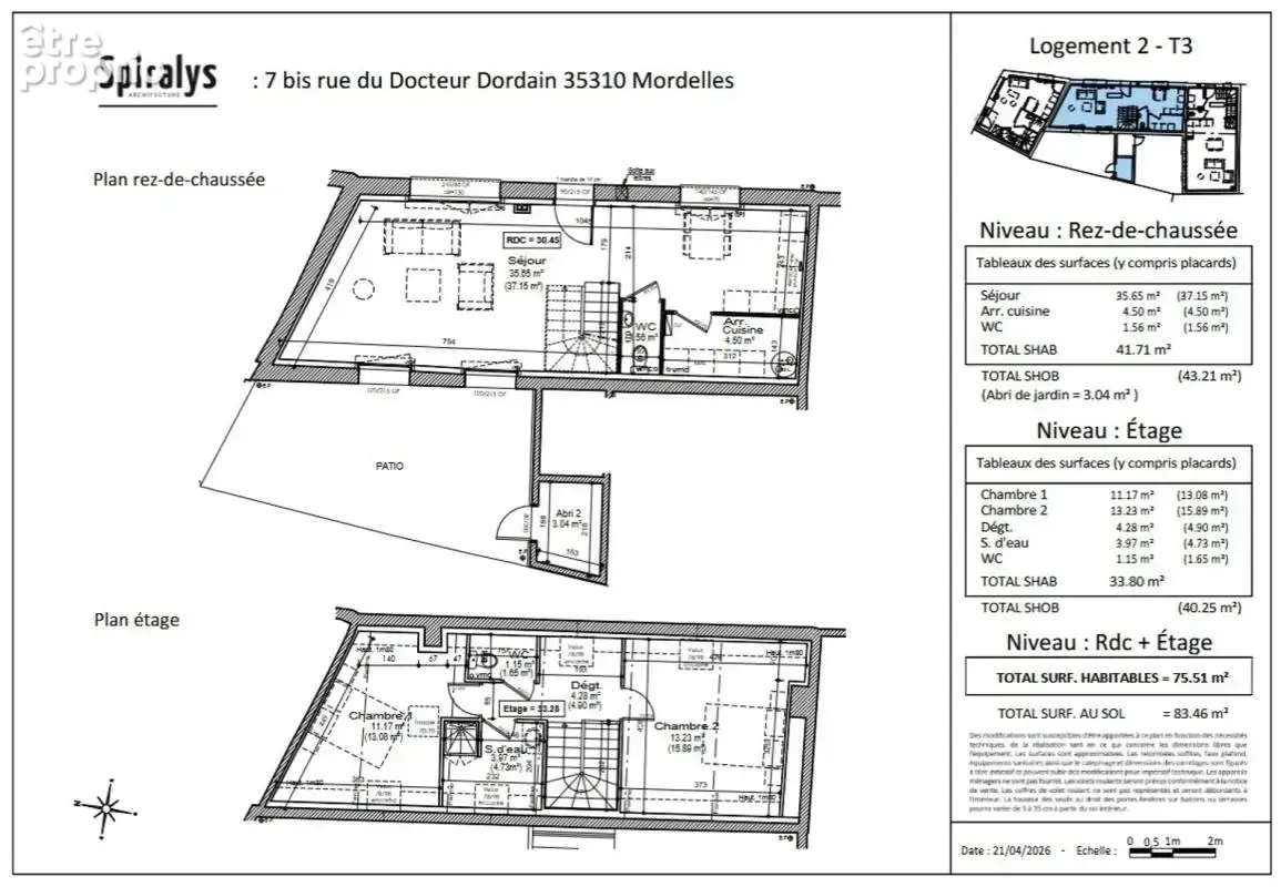Maison à MORDELLES