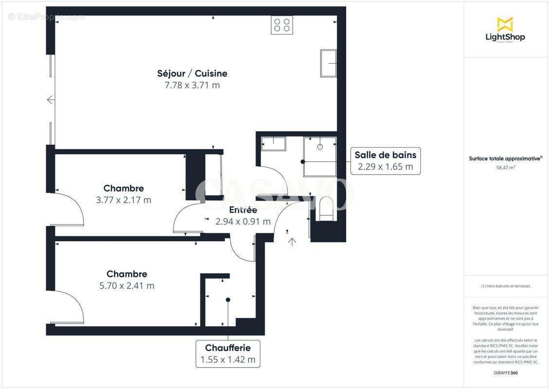 Appartement à NICE