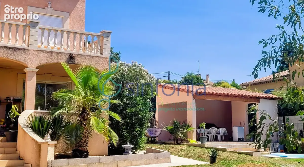 St-christol les ales : villa 203 m2   6 chambres + piscine - photo 3