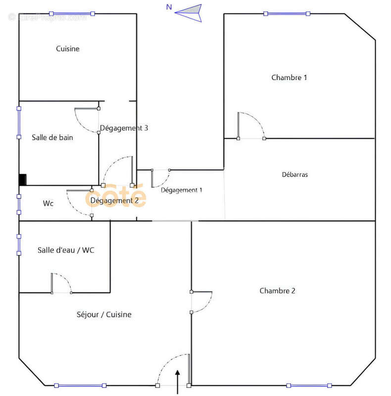 Appartement à VILLENEUVE-SAINT-GEORGES