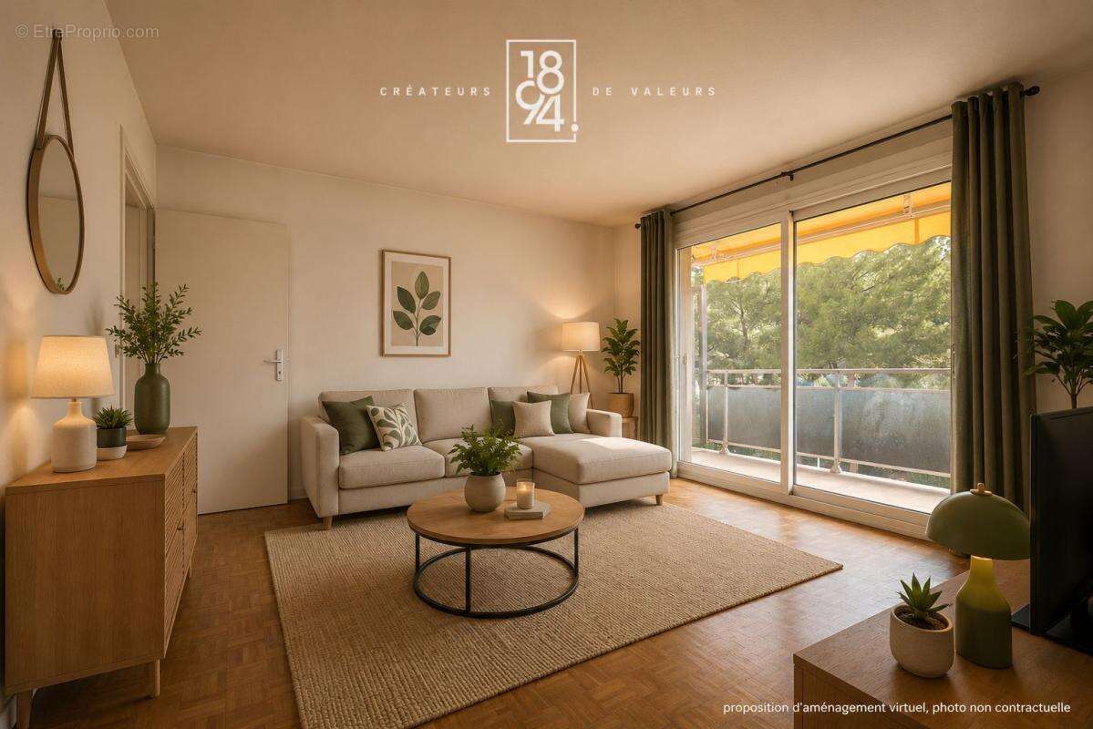 A Vendre I Marseille Saint Tronc I Appartement I T4 I Terrasse I Cave - photo 3