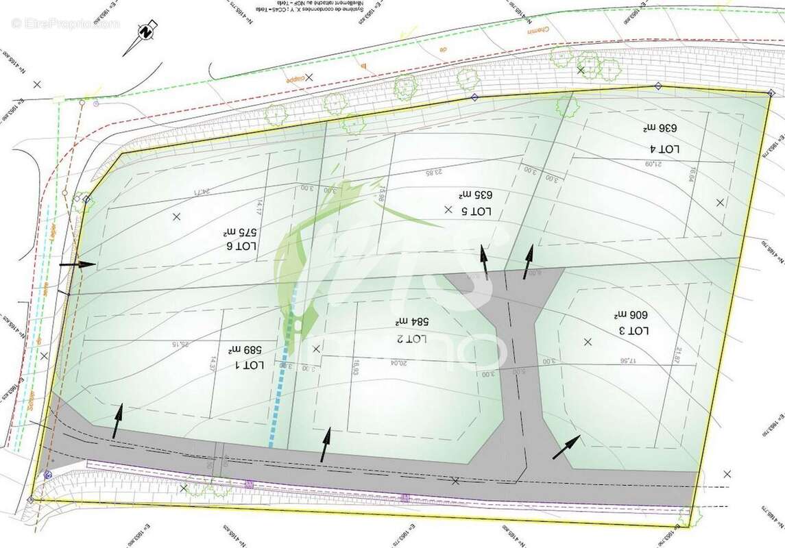 Terrain à LA BEAUME