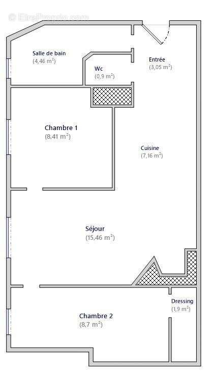 Appartement à LEVALLOIS-PERRET