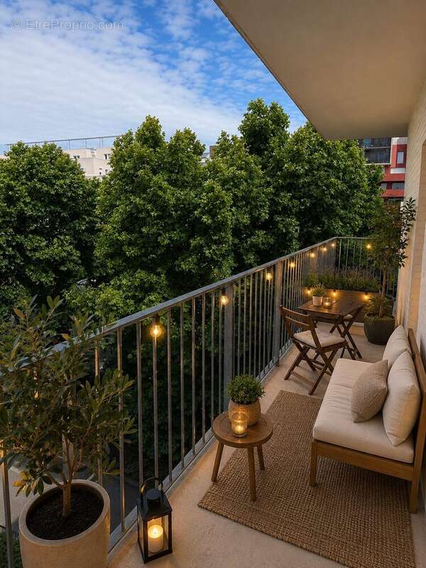 Terrasse - Appartement à MONTPELLIER