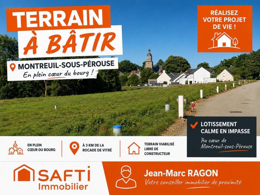 Photo 1 - Terrain à MONTREUIL-SOUS-PEROUSE