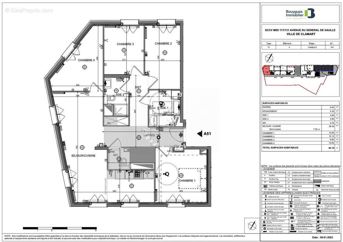 Appartement à MEUDON